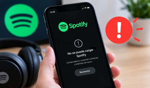 Spotify no carga bien
