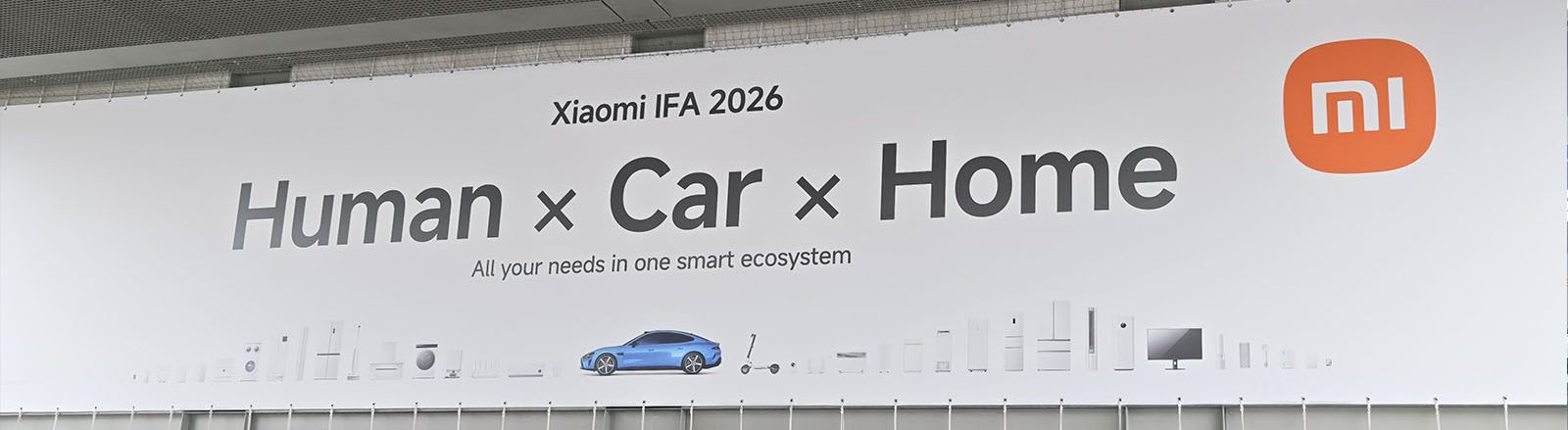 Entrada booth de Xiaomi en IFA 2026