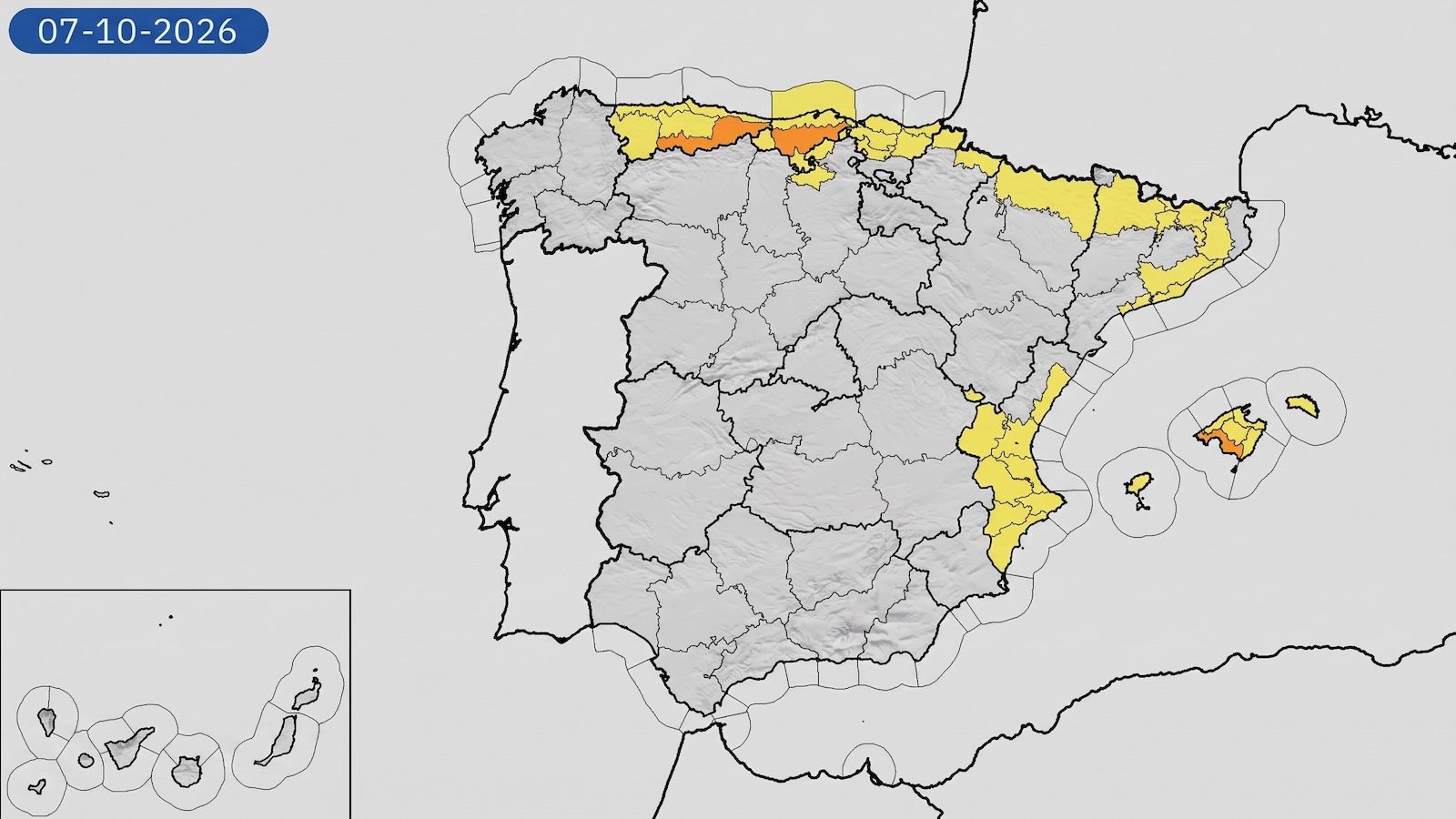 Alerta meteorológica en España: estas son las zonas donde AEMET mantiene los avisos por lluvias intensas