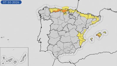 Alerta meteorológica en España: estas son las zonas donde AEMET mantiene los avisos por lluvias intensas