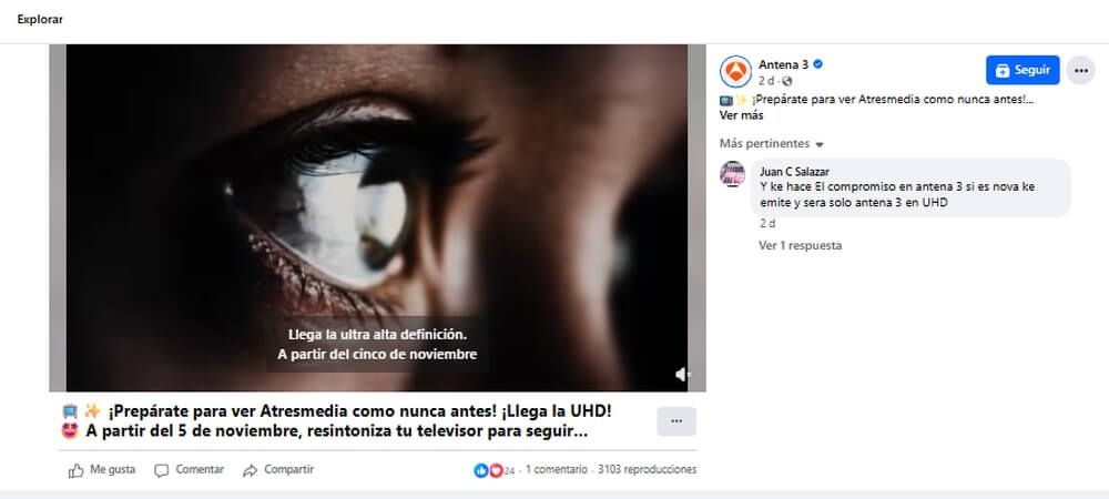 Atresmedia promociona su canal en UHD