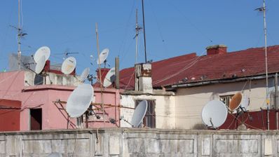Antenas de televisión de la TDT