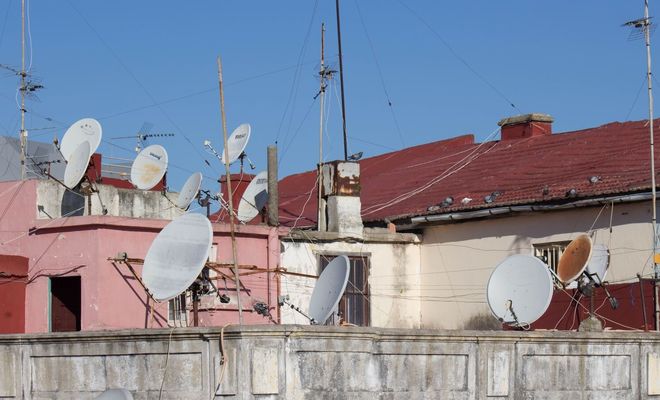 Antenas de televisión de la TDT