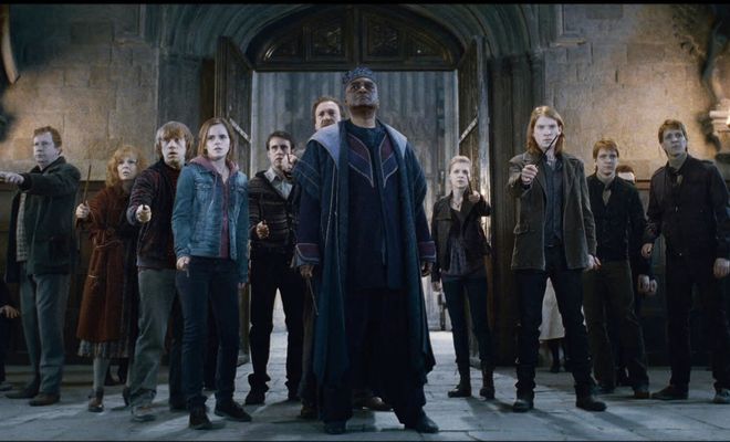 Batalla en Hogwarts en Harry Potter