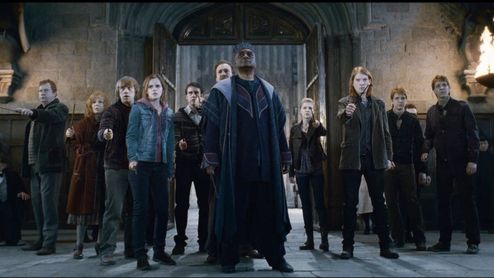 Batalla en Hogwarts en Harry Potter