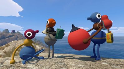 Una imagen del juego Big Walk