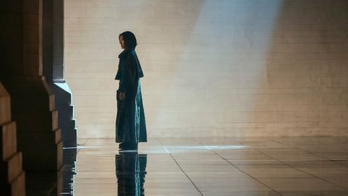 Una escena de Michelle Yeoh en Blade Runner 2099