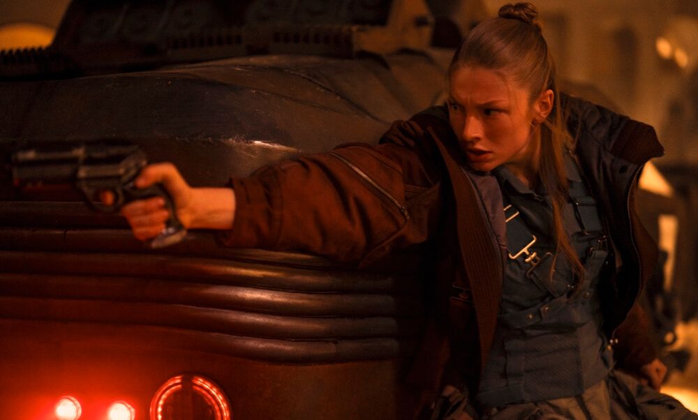 Una escena de Cora en Blade Runner 2099