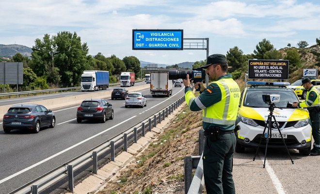 Campaña de vigilancia de la DGT
