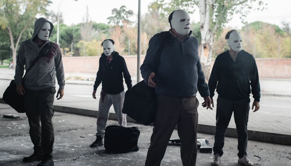 Una escena de la película Colisión