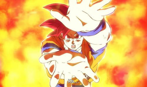 Goku en Dragon Ball Super: Beerus