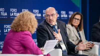 El CEO de Telefónica, Emilio Gayo, presume de fibra y 5G: «No existen unas redes como estas a nivel europeo»