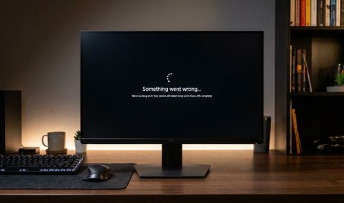 Error pantalla negra Windows