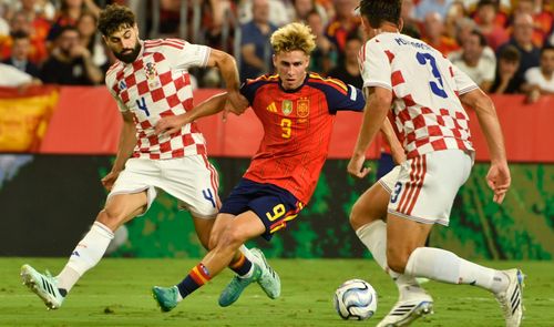 Partido de España contra Croacia