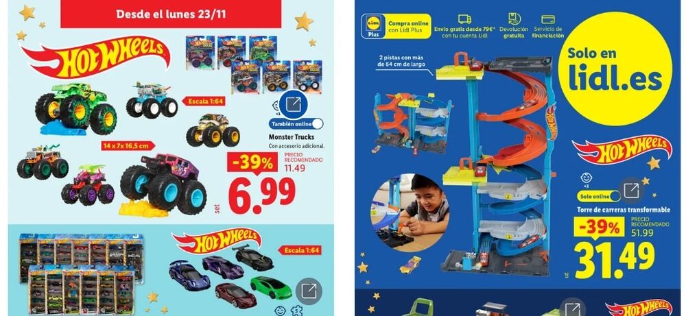 Juguetes con descuento en Lidl