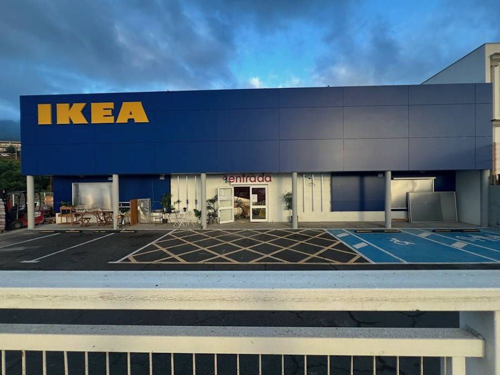 Fachada de IKEA La Palma