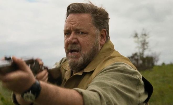 Russell Crowe en la película Kraven the Hunter
