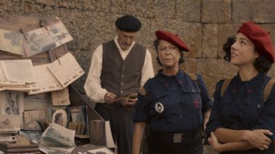Una escena de la película La bala