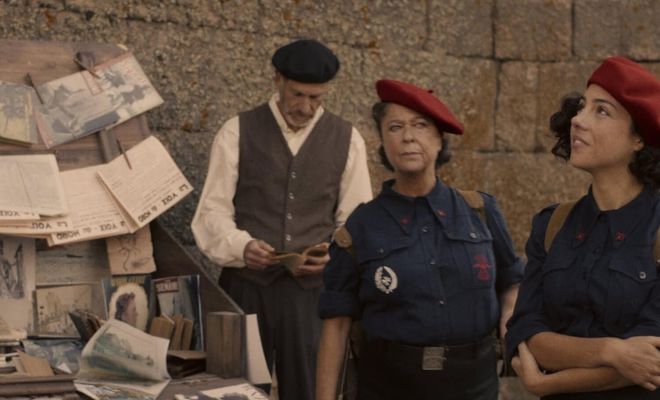 Una escena de la película La bala
