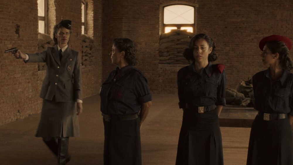 Una escena de la película La bala