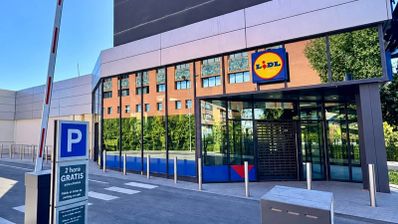 Tienda de Lidl en Madrid