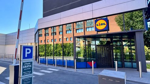 Tienda de Lidl en Madrid