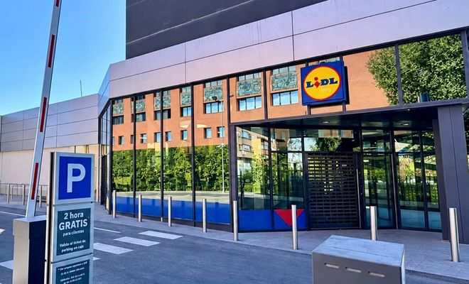 Tienda de Lidl en Madrid