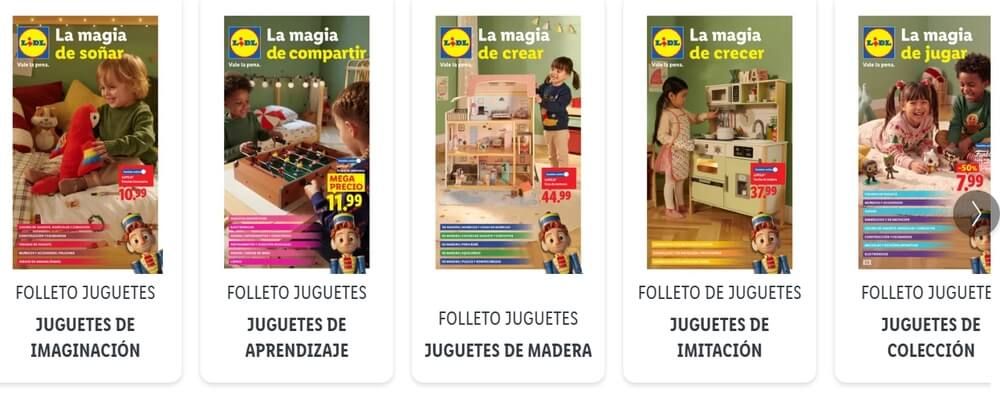 Catálogos de juguetes de Lidl
