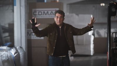 Luis Zahera en la película Colisión