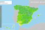 Mapa de temperaturas de Meteored