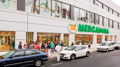 El Mercadona del barrio de Cazona