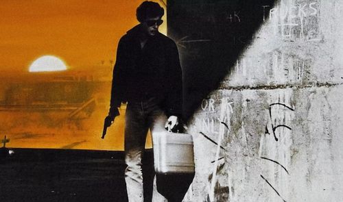 Imagen promocional de la película Vivir y morir en LA
