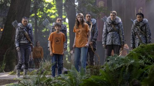 Una escena de Percy Jackson y los dioses del Olimpo tercera temporada