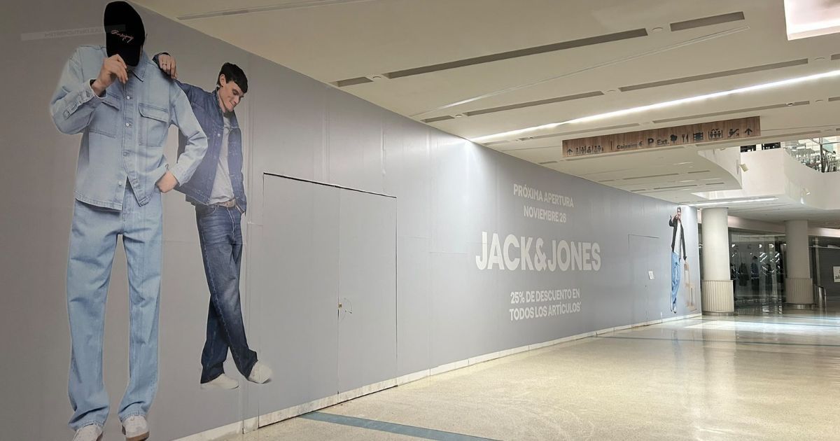 Apertura próxima de tienda Jack&Jones.