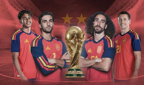 La selección española con el Mundial 2026