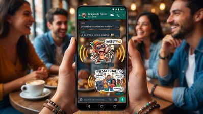 Podrás enviar sonidos por WhatsApp: los nuevos stickers de audio que llegan a la app para cambiarlo todo