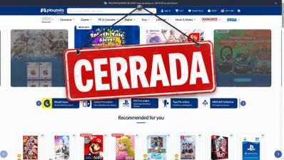 Web PlayAsia cerrada temporalmente