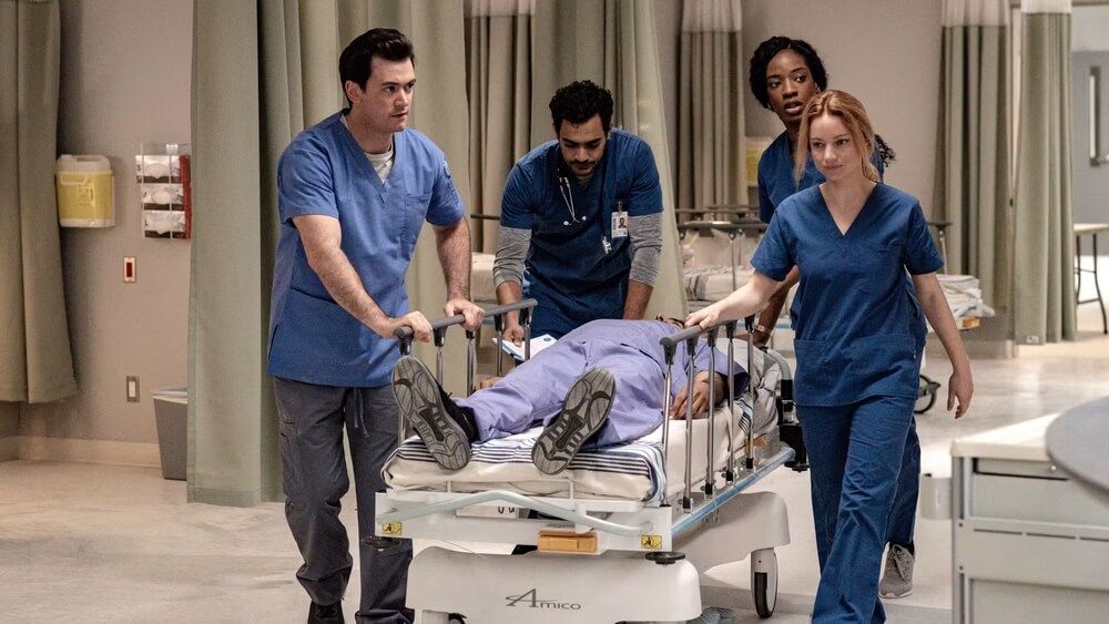 Una escena de la serie Transplant