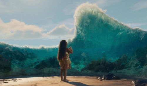 Una escena de la versión de Vaiana de 2026