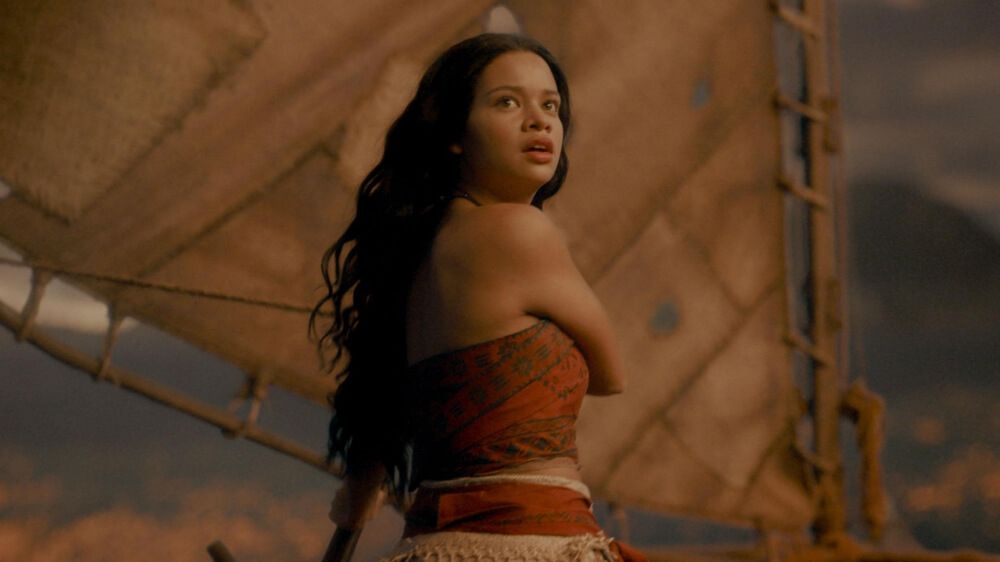 Una escena de la película Vaiana de 2026