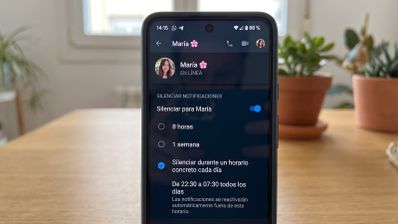 Notificaciones restringidas por horario en WhatsApp