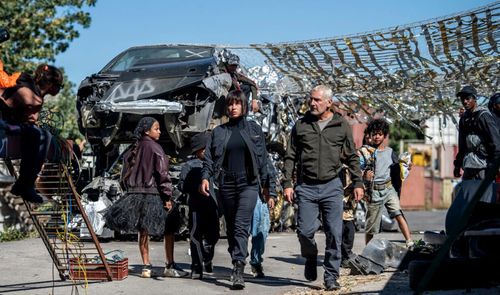 Una escena de la película de ciencia ficción Zona 3