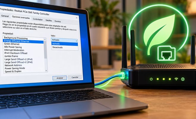 Ajuste Green Ethernet