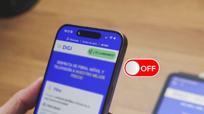 móvil con línea de Digi