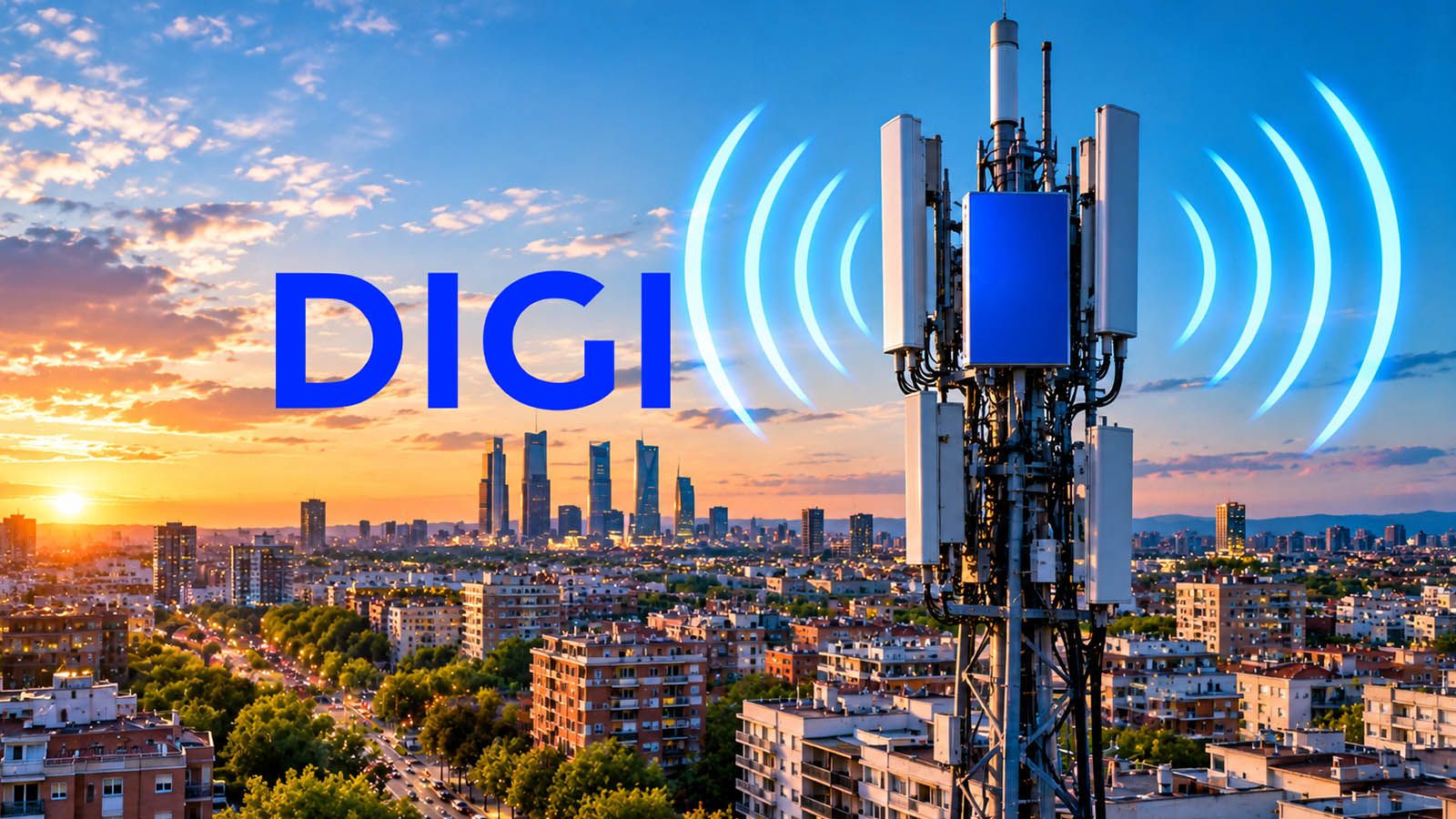 Digi acelera su despliegue en España y ya roza las 2.000 antenas al activar 173 nodos en un mes