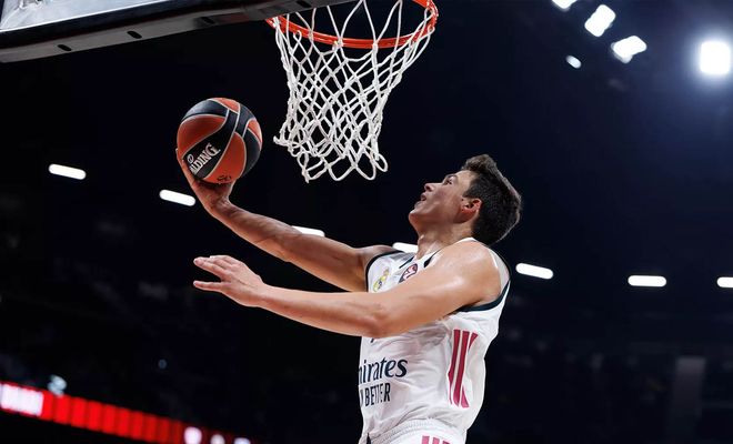 partido del Real Madrid de baloncesto