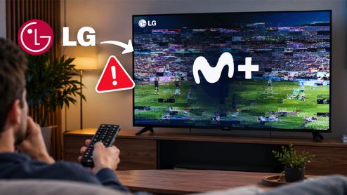 TV LG con problemas en Movistar Plus