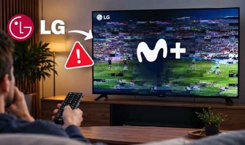 TV LG con problemas en Movistar Plus