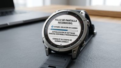 Garmin reconoce el fallo que deja la pantalla de tu Fénix 8 al máximo brillo y confirma que prepara la solución