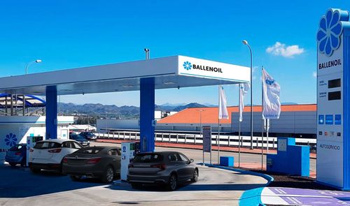 estación de servicio Ballenoil